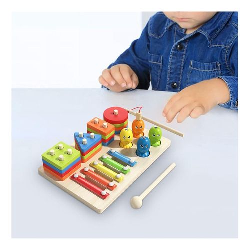 Miniatura 9 de JUEGO DIDACTICO PESCA MONTESORI